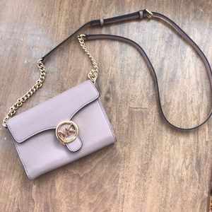 Blush Michael Kors Vanna Crossbody- NWOT